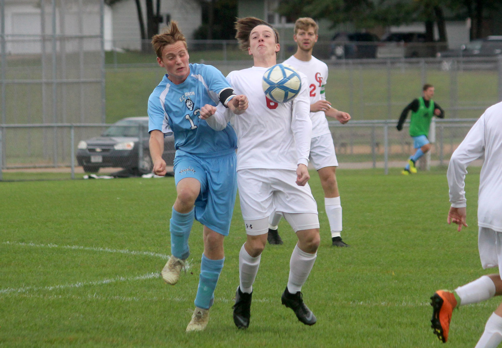 Chi-Hi boys soccer at Eau Claire North boys soccer 10-4-18